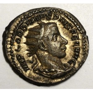 Gordianus III. (238 - 244).  Antoninián. R: IOVI STATORI. RIC-84