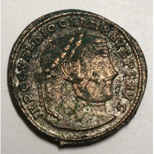 Diocletianus (284 - 305).  Follis. R: GENIO POPULI ROMANI TS:A, minc. Thessalonika. RIC-19a,  zb. postř...