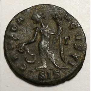 Maximinus I. Daza (305 - 313).  Follis. R: GENIO AUGUSTI G SIS. Minc. Siscia. RIC-199