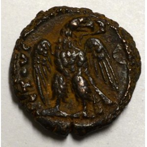 Aurelianus  (270 - 275). Tetradrachma. Orel pootočen doprava, rok 5. Kamp.-106.41