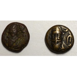 Elymeis.  Phraates (106 - 130). AE drachma. Orodes I. (130 - 147). AE drachma, blíže neurčeny