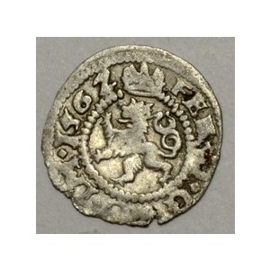 Bílý peníz jednostr. 1562 Kutná Hora – Lídl, Ludvík Karel. MKČ-81