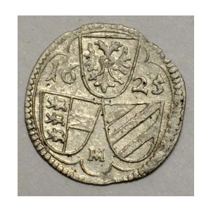 1/2 krejcar 1625 Sv. Vít,  malý okr.