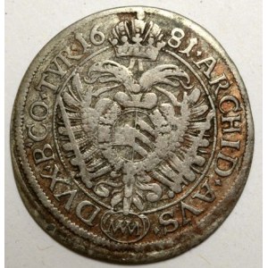 VI krejcar 1680 MM Vídeň