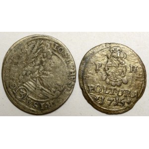 3 krejcar 1711 Vratislav - Nowak, Poltura 1715