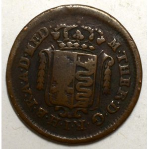 Mezzo soldo 1777 pro Milánsko
