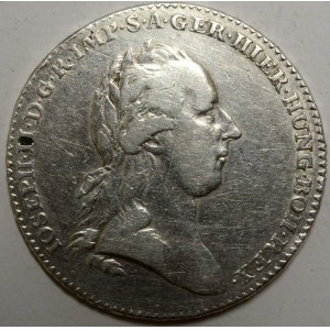 Tolar křížový 1786 Brusel.  n. škr.