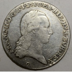 1/2 tolar křížový 1797 C,  just.