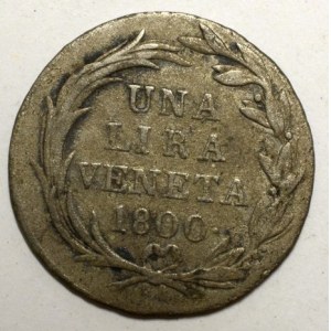 1 lira 1800 b.z. (Veneta)