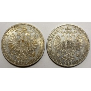 Zlatník 1860 A bez tečky a s tečkou za REX