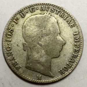 1/4 zlatník 1859 M velký nominál