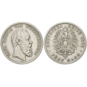Würtemberg.  Karel, 5 M 1876 F