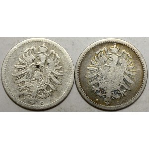 50 pfennig 1875 C, G