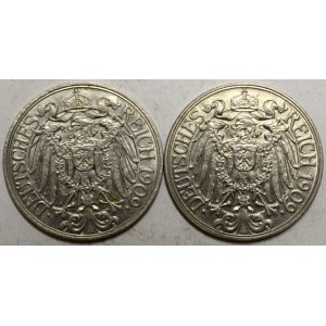 25 pfennig 1909 A, G