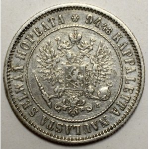 1 markka 1892 L. KM-3.2