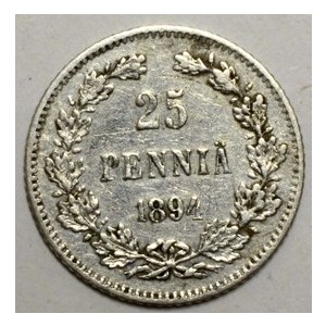 25 pennia 1894 L. KM-6.2