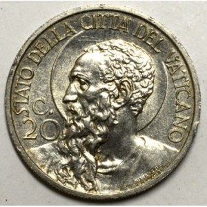 20 centesimi 1930,  dr. hr.