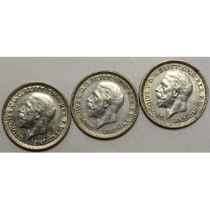 3 pence 1931, 33, 35