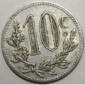 10 centimes 1916 Al ( chamber of commerce Alger ). KM-TnA5