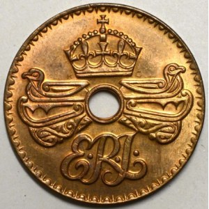 Britská Nová Guinea.  Edward VIII.    1 penny 1936