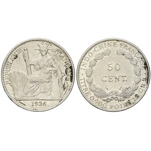 50 centimes 1936 KM-4a.2