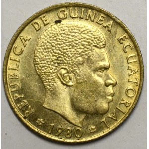 Rovníková Guinea,  1 ekwele 1980, KM-50