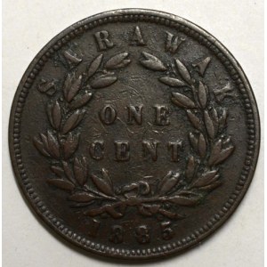 1 cent 1885. KM-6