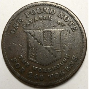 Birmingham.  1 penny 1812 (palác / znak). Withers-398.  n. hry