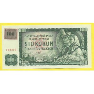 Česká republika . 100 Kčs/Kč 1961/(93), s. M12. H.-CZ4b