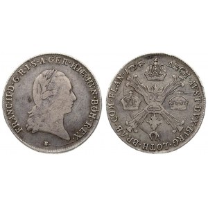 Austria Austrian Netherlands 1/4 Thaler 1797 B Kremnica. Franz II (1792-1806). Averse...