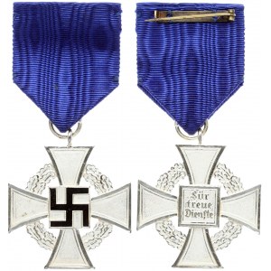 Germany Cross Medal (1938)  For 25 years of civil service  3nd class in a box...