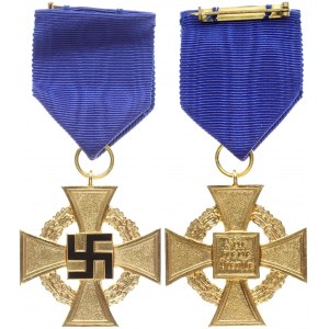 Germany Cross Medal (1938)  For 40 years of civil service  2nd class in a box...