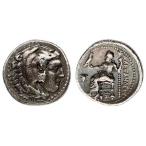 Greece Macedon 1 Drachm Alexander III 336-323 BC. Alexander III 'the Great'. Sardes mint...