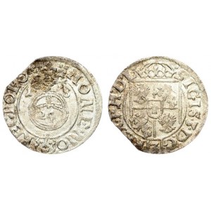 Poland 1/24 Thaler 1618 Sigismund III Vasa (1587-1632).Averse: Crowned shield. Reverse...