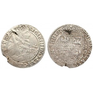 Poland 1 Ort 1621 Bydgoszcz. Sigismund III Vasa(1587-1632). Crown coins ort 1621 Bydgoszcz...