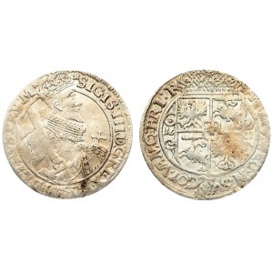 Poland 1 Ort 1621 Bydgoszcz. Sigismund III Vasa (1587-1632). Averse: Crowned half...