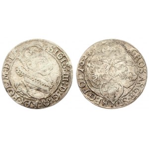 Poland 6 Groszy 1624 Krakow. Sigismund III Vasa (1587-1632). Crown coins 1624 Krakow...