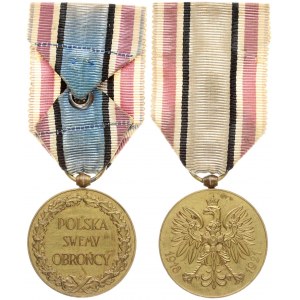 Poland Medal 1928 Commemorative for the War of 1918-1921 from 1928. Warsaw. Eagle...