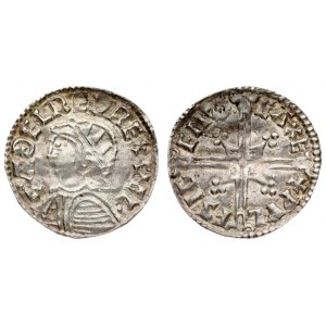 Great Britain 1 Penny (c.1003-1009) Aethelred II(978-1016).  Helmet type (c.1003-1009) London mint...
