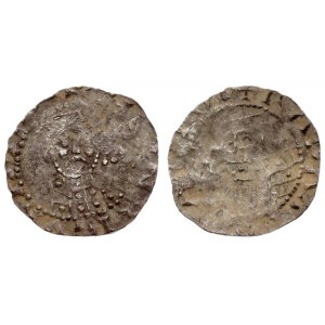 Germany REGENSBURG 1 Denar (1039) Henry III (1039-56)  Imperial mint.  Av: Crowned bust facing...