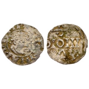Germany SOEST 1 Denar (1027). Konrad II (1027-39). Av: + CHVONIHDVHMI head r. with diadem...