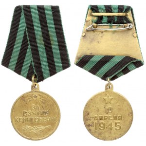 Russia USSR Medal 1945  For the capture of Konigsberg ...