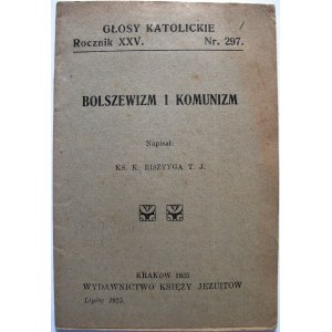 GŁOSY KATOLICKIE. Kraków, lipiec 1925. Rocznik XXV. Nr 297. Wyd. Księży Jezuitów. Druk