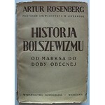 ROSENBERG ARTUR. Historja Bolszewizmu. Od Marksa do doby obecnej. W-wa 1934. Wydawnictwo Nowoczesne. Dru