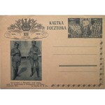 [XXV - lecie wymarszu pierwszej Kompanii Kadrowej].Dwie karty pocztowe wydane z okazji 6 sierpnia 1939