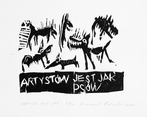 Piotr Ambroziak, Artystów jest jak psów, 2014