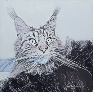 Magdalena Woźniak (ur. 1972), MaineCoonMan 2, 2019