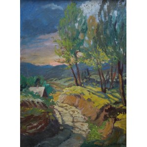 Jerzy Gnatowski, Landscape with a Road