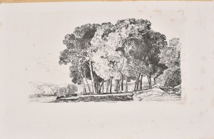 John Sell Cotman (1782-1842), Drzewa nad Twickenham, 1810.