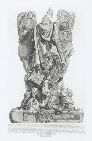 Giovanni Battista Piranesi (1720-1778), Trofeo di Ottaviano Augusto, 1753